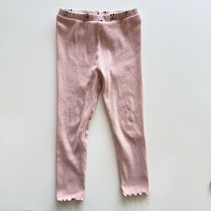 Zara Pink Disney Minnie Kids Leggings Girls 4/5 Years